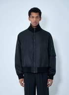 MM6 Maison Margiela High-Collar Bomber Jacket