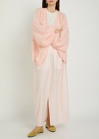 Toteme Puffed Mohair-blend Cardigan Light Pink