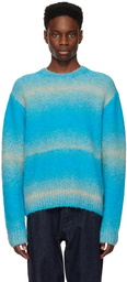 Wooyoungmi Blue Striped Sweater