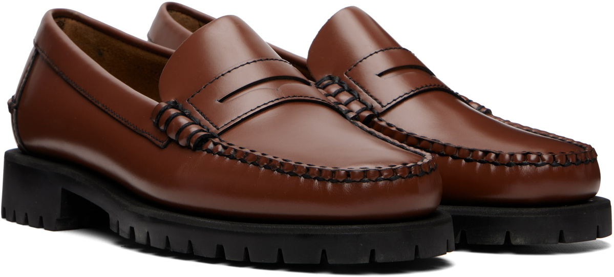 Sebago Brown Dan Lug Loafers