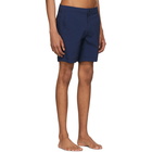 Onia Navy Striped Calder Swim Shorts