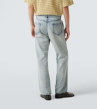 Auralee Faded straight jeans