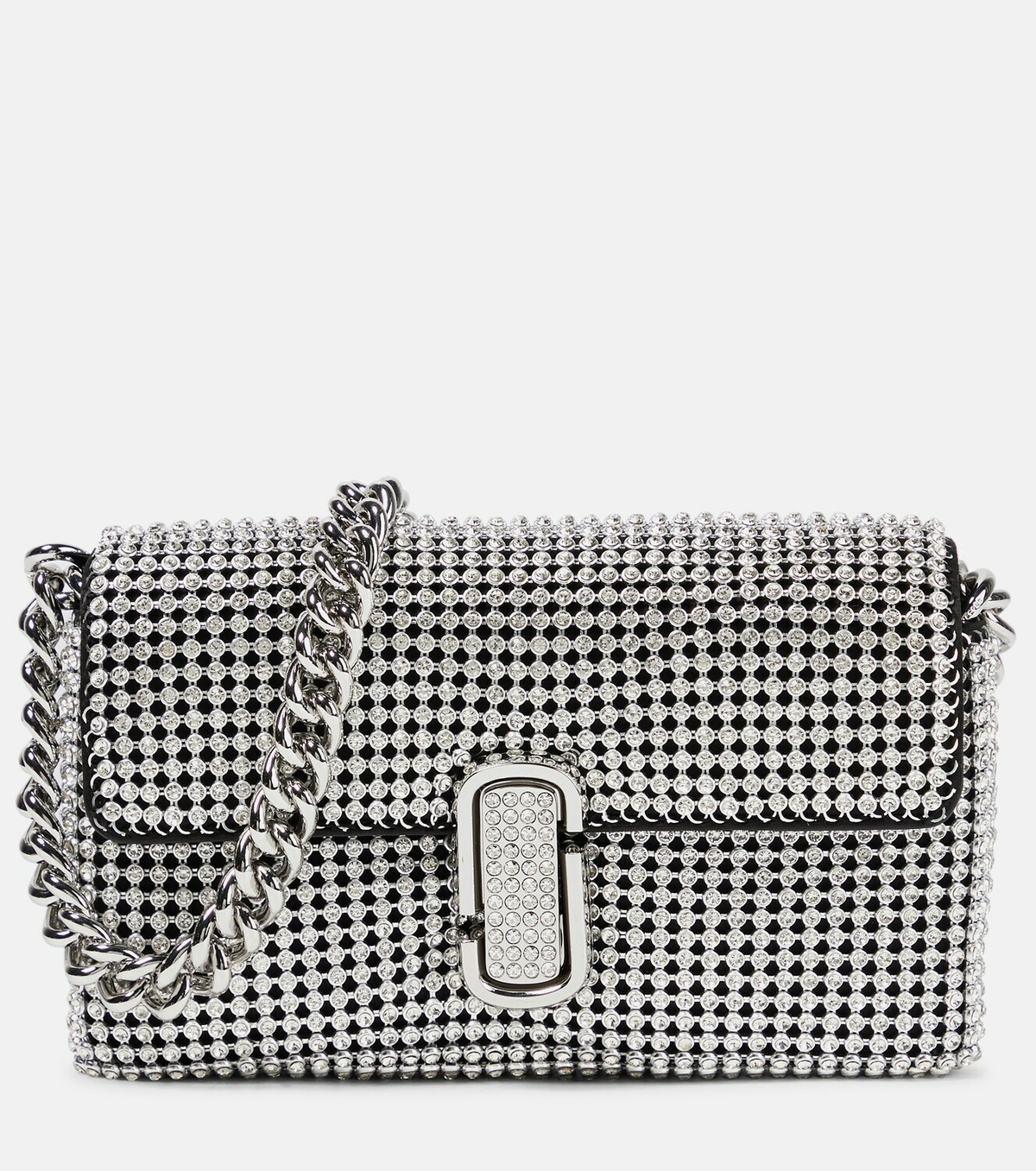 Cross body bags Marc Jacobs - Snapshot S embellished black bag