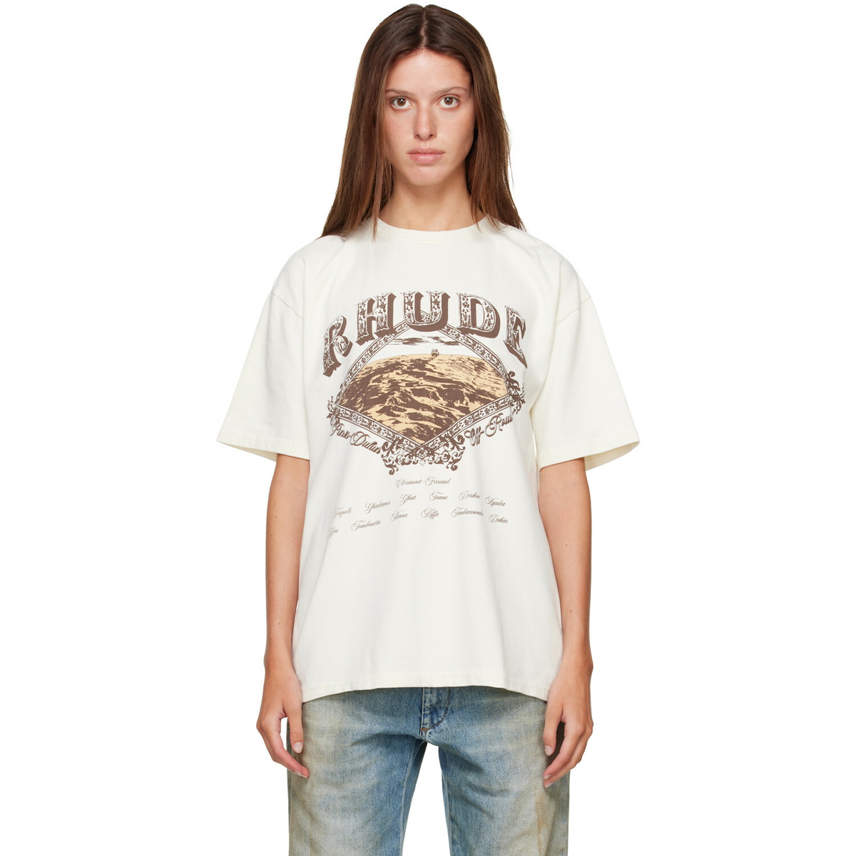 Rhude Off-White Dakar Convoy T-shirt