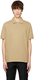 Bottega Veneta Tan Vented Polo