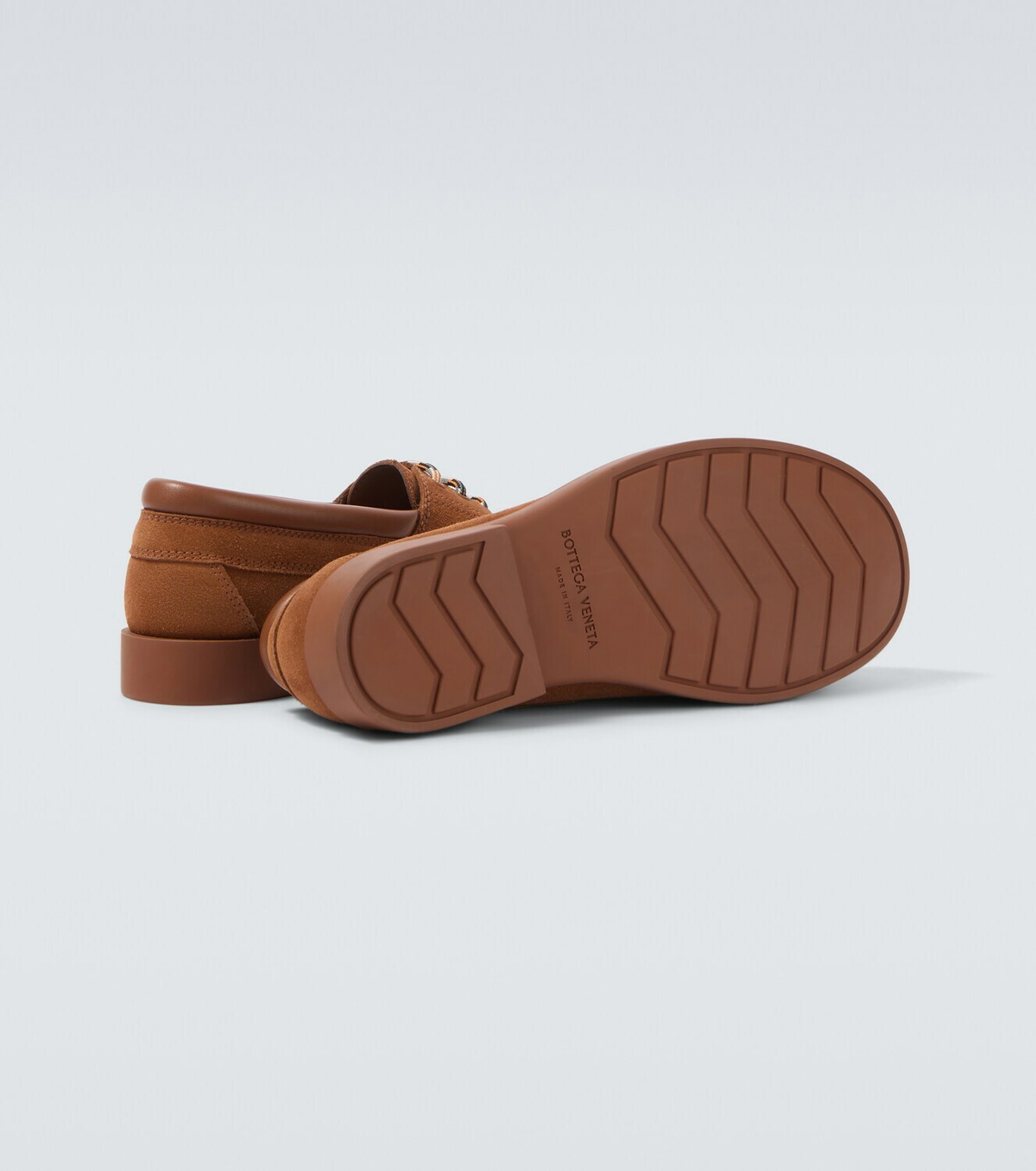 Bottega Veneta Pier suede boat shoes