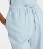 Asceno Aurelia linen wide-leg pants