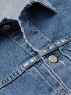 Remi Relief - Distressed Denim Jacket - Blue