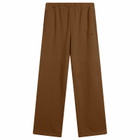 SKIMS Women's Cotton Fleece Classic Straight Leg Pant in Bison