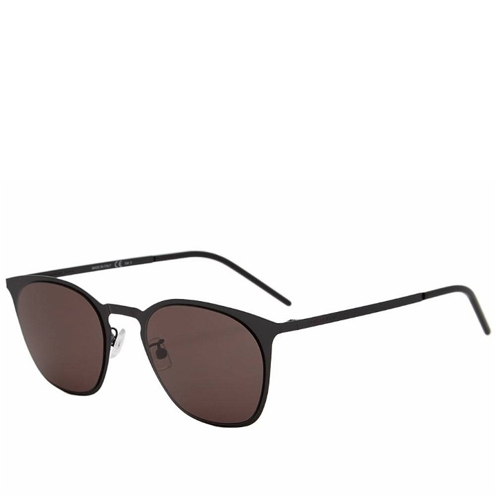 Photo: Saint Laurent SL 28 Slim Metal Sunglasses