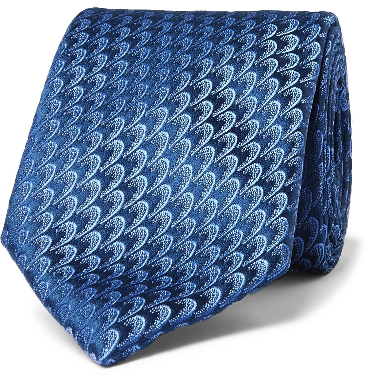 charvet blue tie