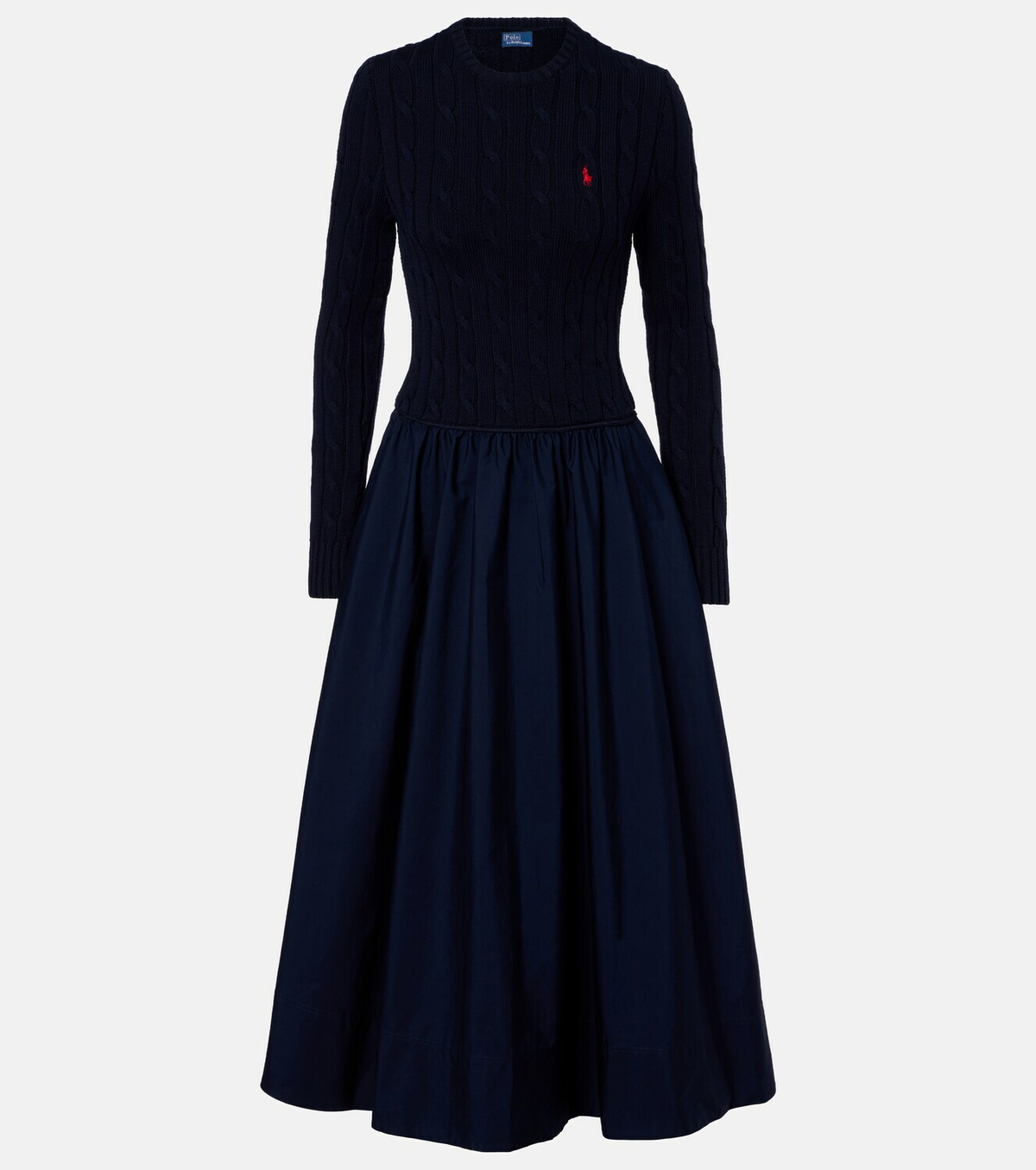 Polo Ralph Lauren Cotton-blend maxi dress