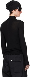 Rick Owens Black Lupetto Sweater