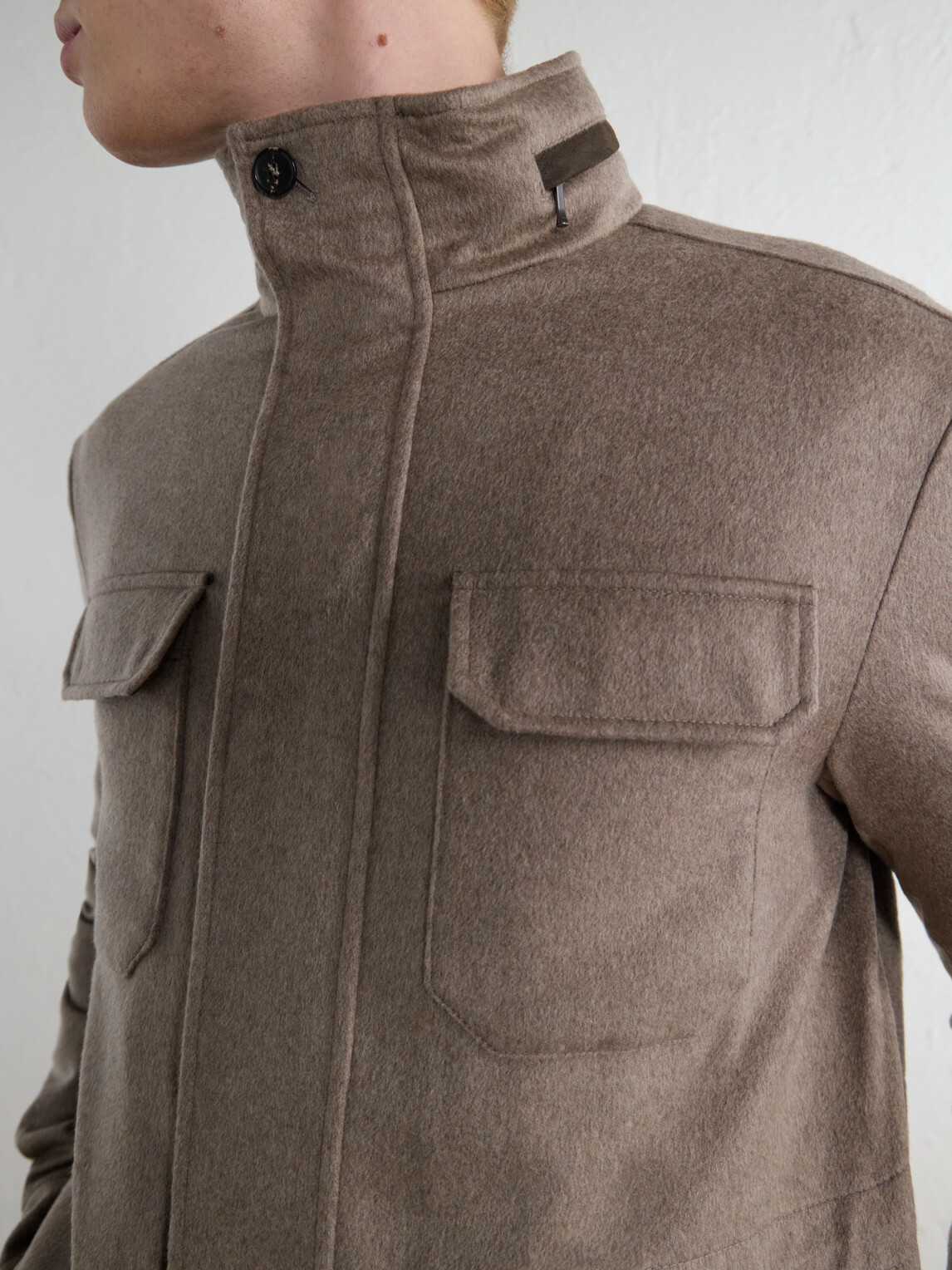 N.PEAL - Vale Cashmere Jacket - Brown