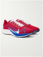 Nike Running - Air Zoom Pegasus 37 Premium Mesh Running Sneakers - Red