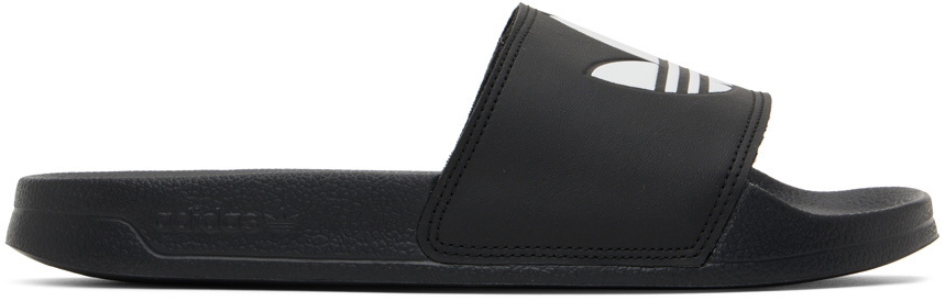 adidas Originals Black Adilette Lite Slides