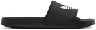 adidas Originals Black Adilette Lite Slides