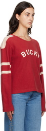 Bode Red 'Bucky' Sweatshirt