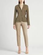 Majestic Filatures Womens Blazer Military in Green