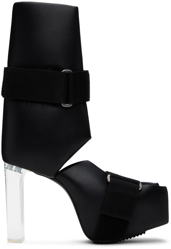 Photo: Rick Owens Black Splint Kiss Heels