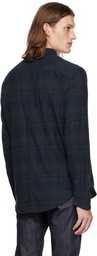 rag & bone Navy Fit 2 Plaid Tomlin Shirt