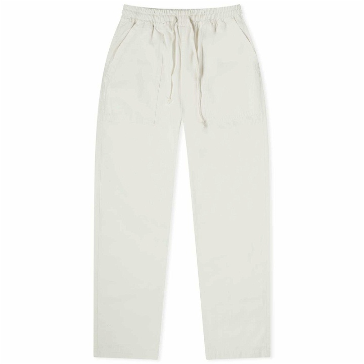 Photo: Service Works Men's Classic Canvas Chef Pants in Off-White