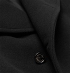 Ralph Lauren Purple Label - Warrington Slim-Fit Double-Breasted Wool and Cashmere-Blend Peacoat - Men - Black