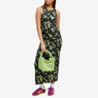 Rotate Women's Shiny Stretch Tight Dress in Tap Shoe Comb.