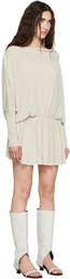 Belle Anna Gray Alder Minidress