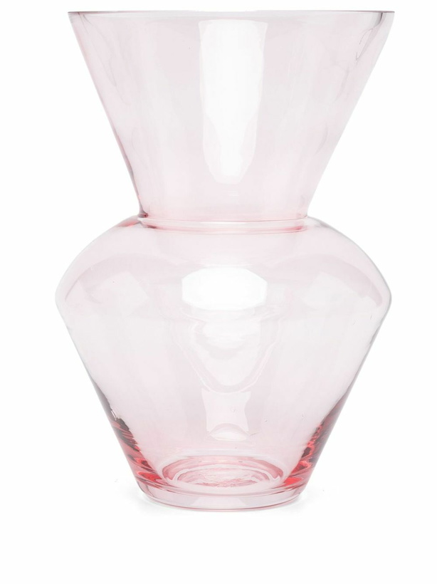 Photo: POLSPOTTEN X Browns Pink Glass Vase