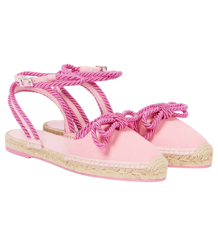 Photo: Mach & Mach Bow-detail espadrille sandals