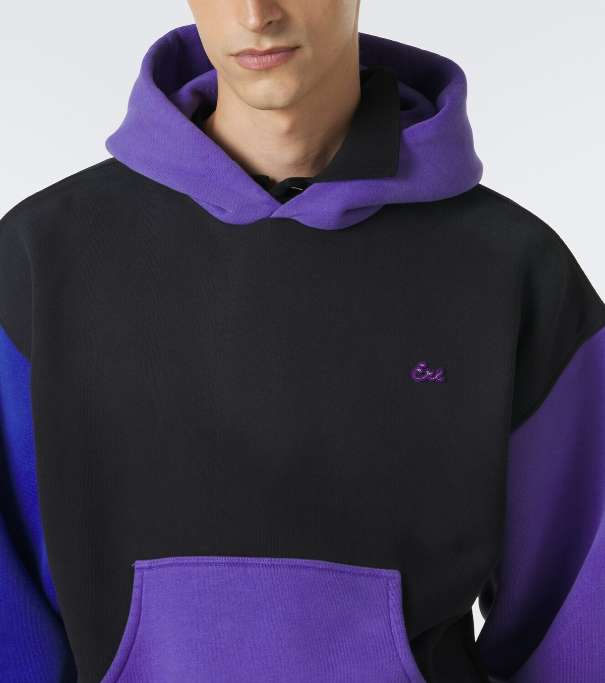 ERL Cotton jersey hoodie
