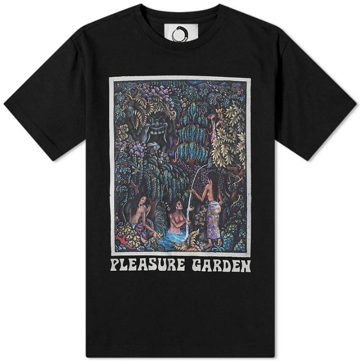Photo: Endless Joy Men's Pleasure Garden T-Shirt in Black