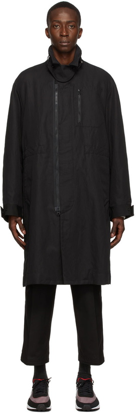 Photo: Sacai Black Cotton Coat