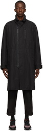 Sacai Black Cotton Coat