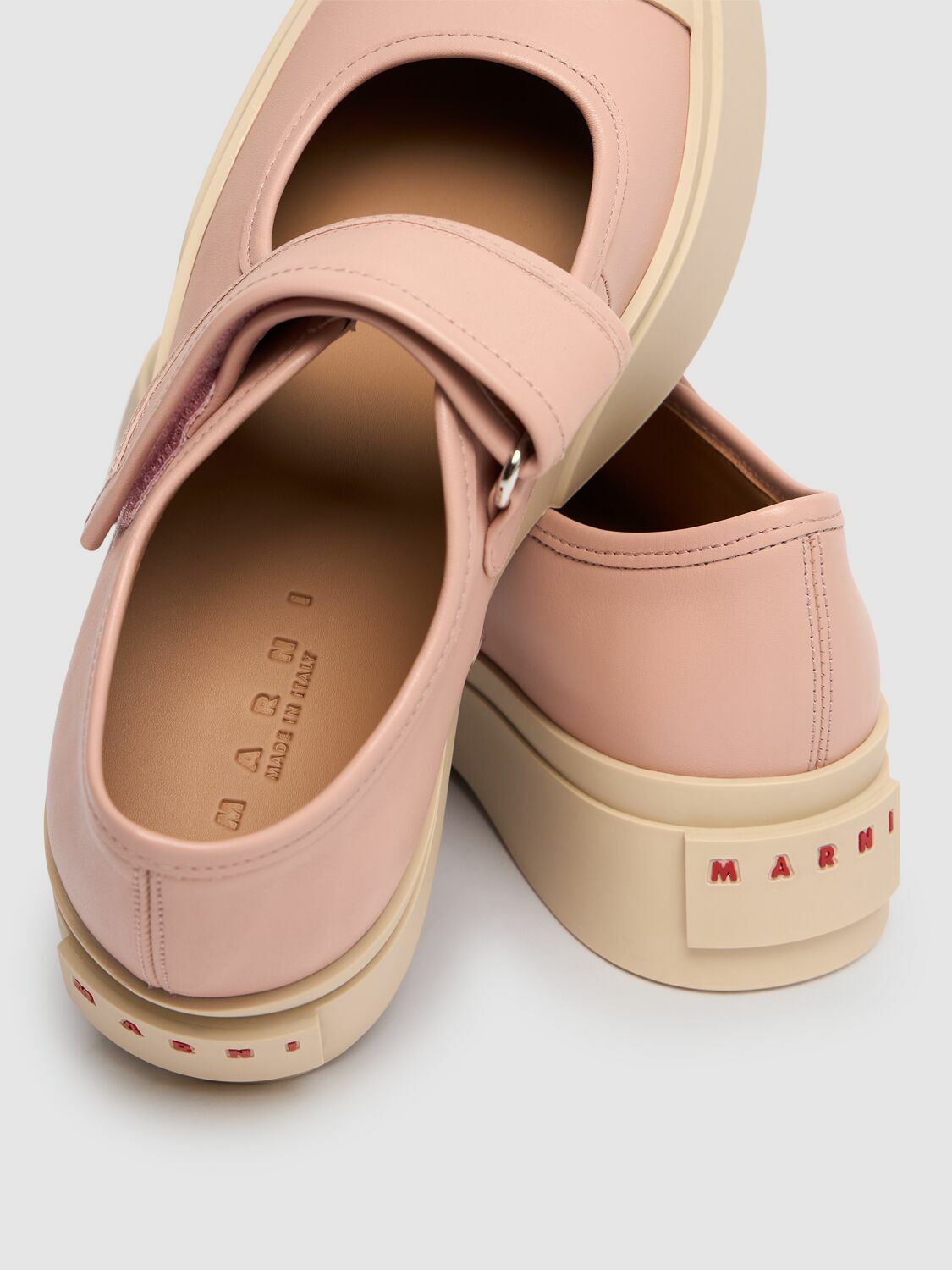 Marni Pablo Mary Jane レザーシューズ 20mm MARNI 20mm Pablo Mary Jane Shoes Marni