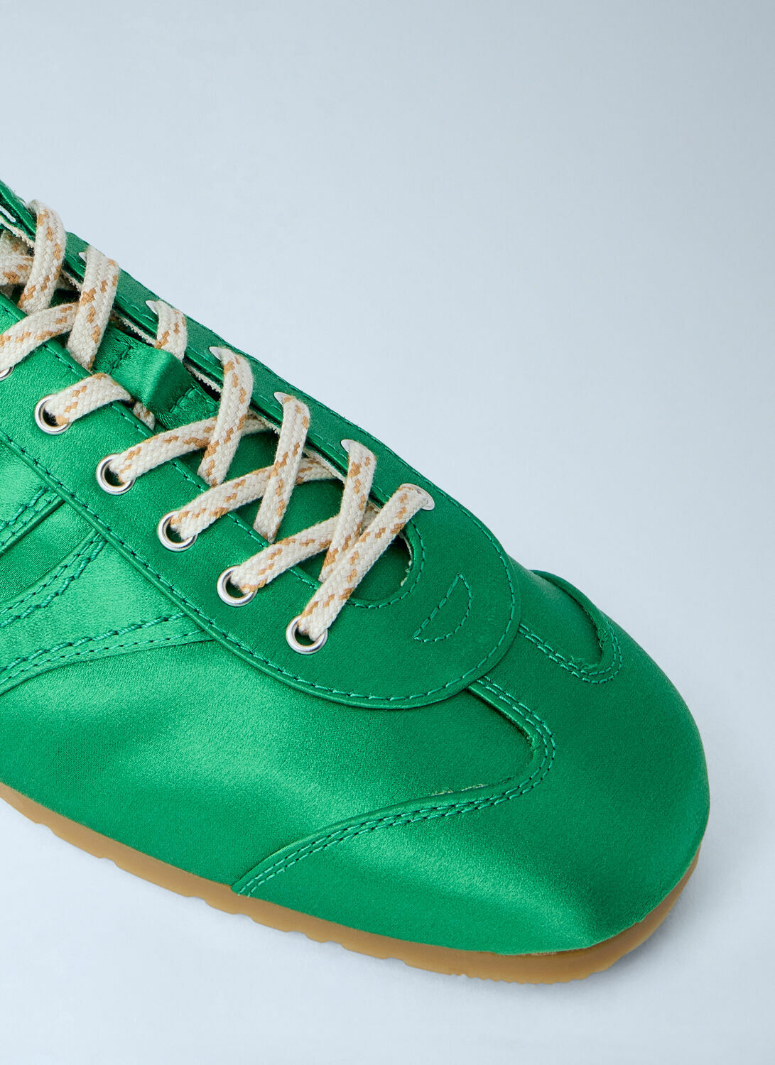Dries Van Noten Satin Low-Top Sneakers