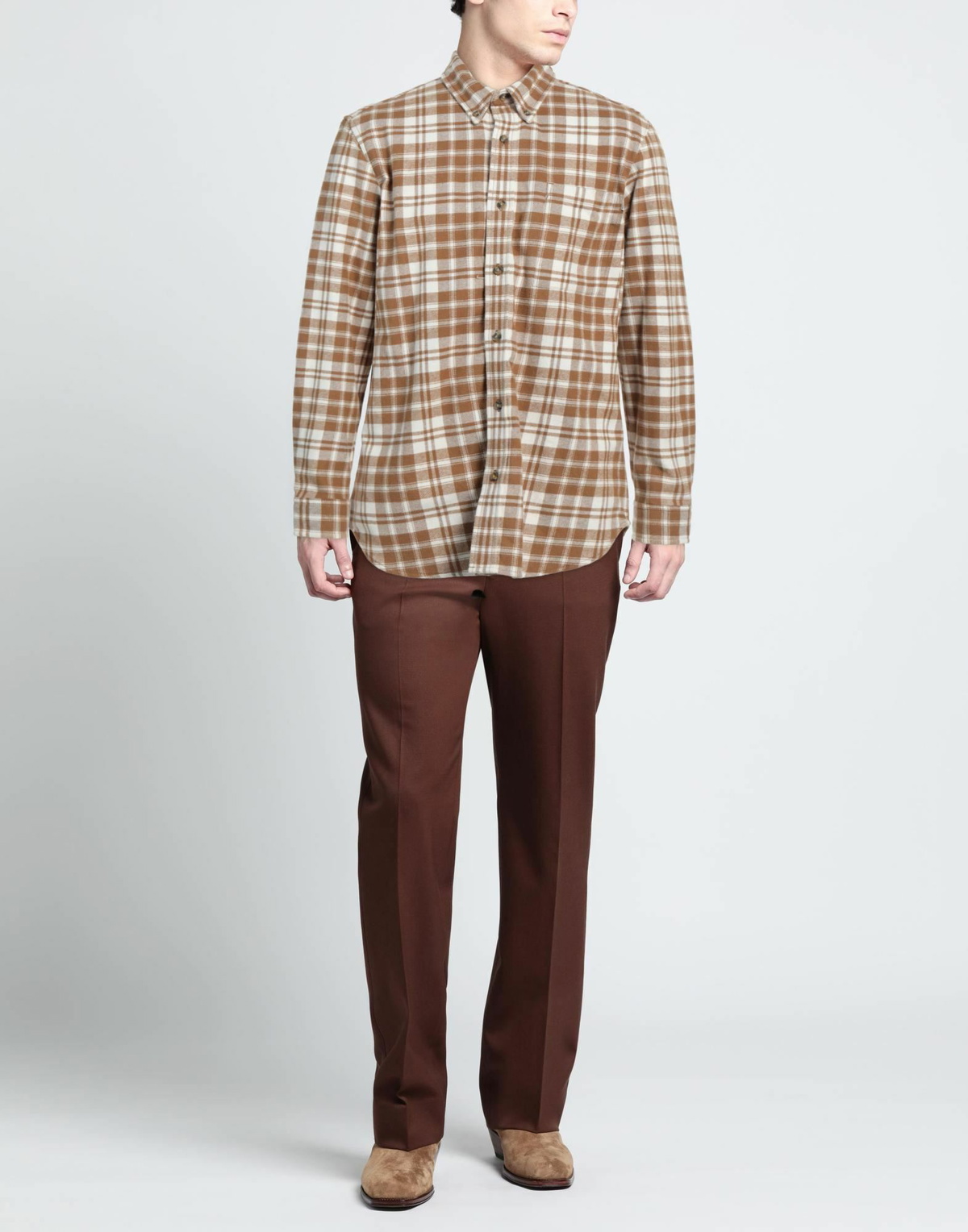 Timberland Mens Shirt Camel