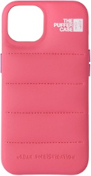 Urban Sophistication Pink 'The Puffer' iPhone 14 Case