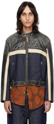 Andersson Bell Black 24 Racing Leather Jacket