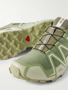 Salomon - Speedcross 3 GTX Rubber-Trimmed GORE-TEX Mesh Sneakers - Green