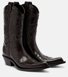 Acne Studios Bouni leather cowboy boots
