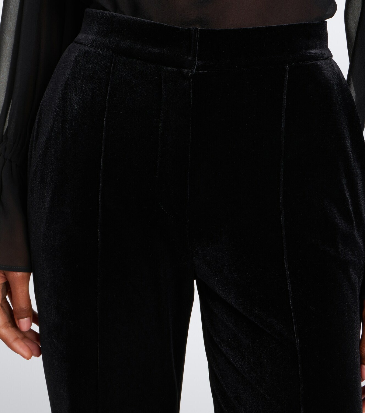 Elie Saab Velvet flared pants