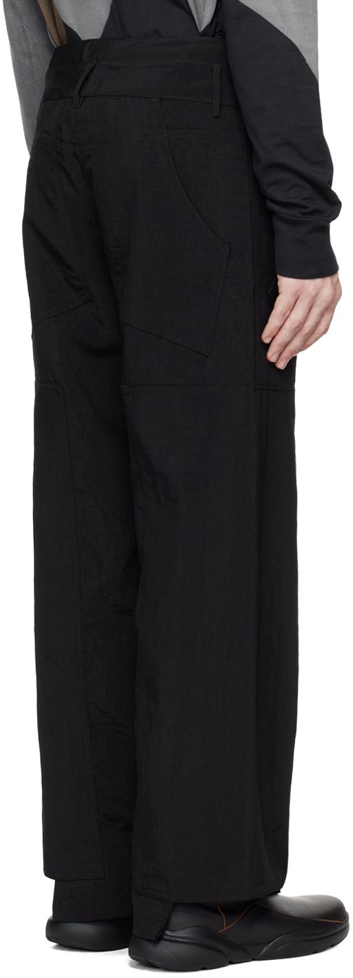 Eckhaus Latta Black Trace Trousers Eckhaus Latta