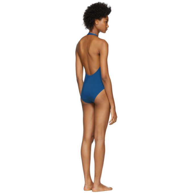 Her Line Blue Jean One-Piece Swimsuit