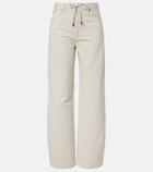 Frame Off Duty Drawstring wide-leg jeans