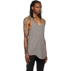 Rick Owens Gray Tower Pony Tank Top