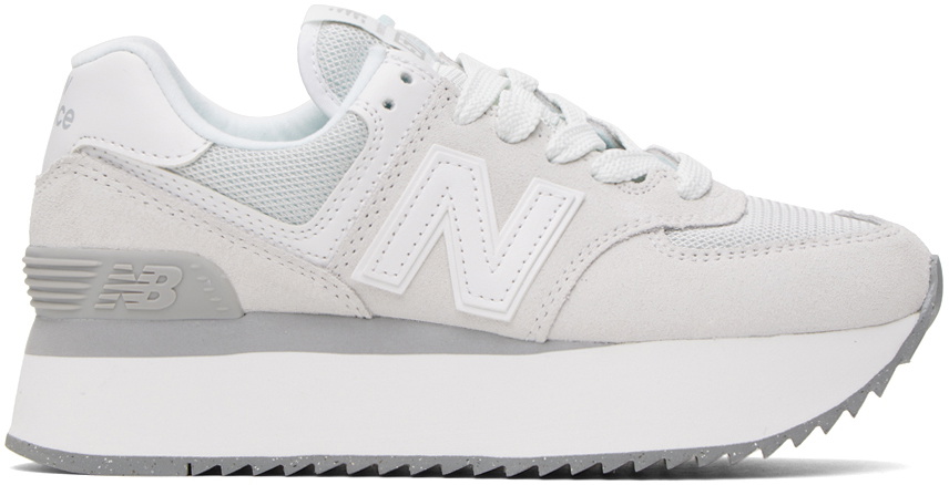 ☆セール☆New Balance 574 厚底スニーカー Grey/White New Balance ニューバランス レディース スニーカー WL574