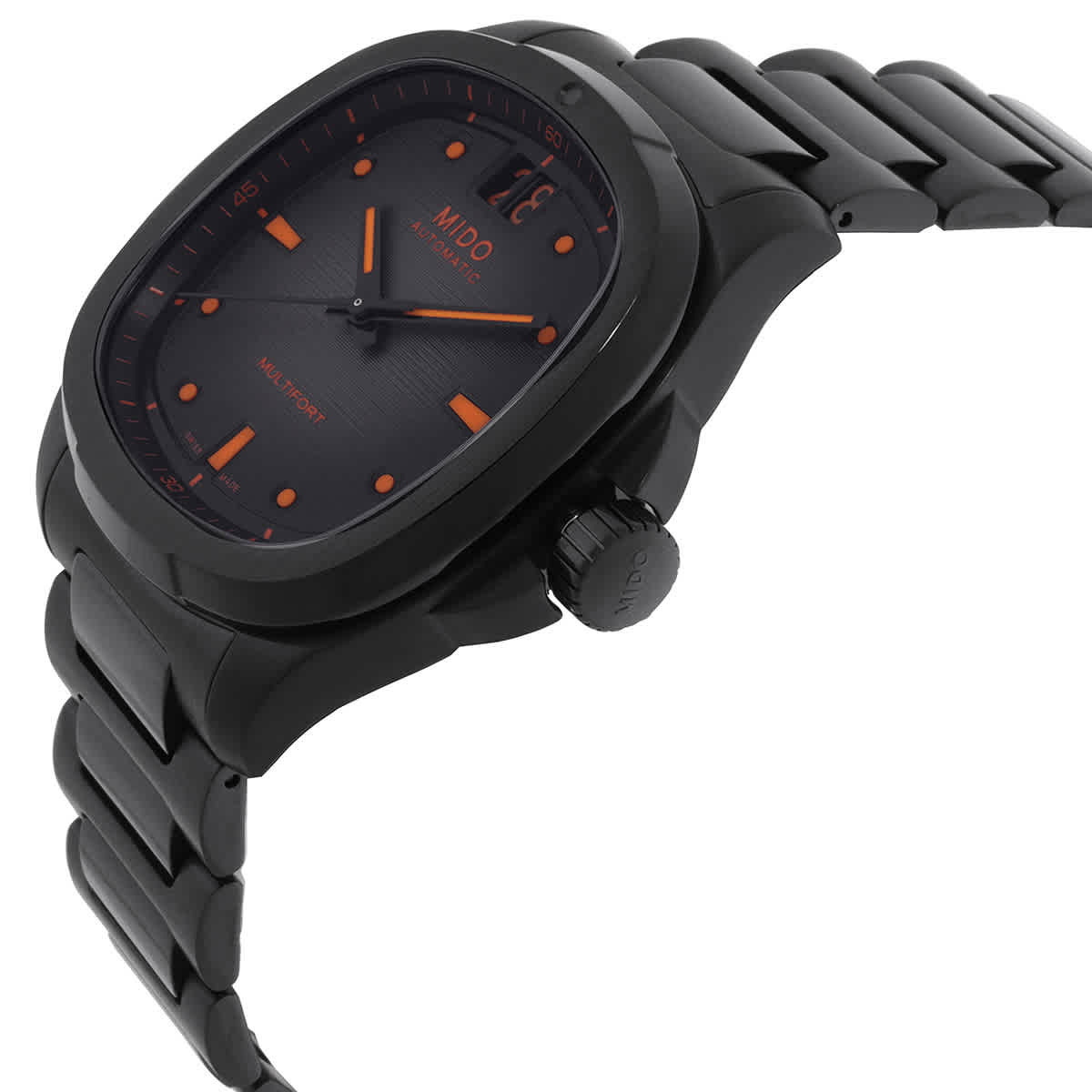 Mido Multifort TV Big Date Automatic Grey Dial Mens Watch