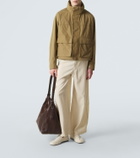 Lemaire Belted leather shoulder bag